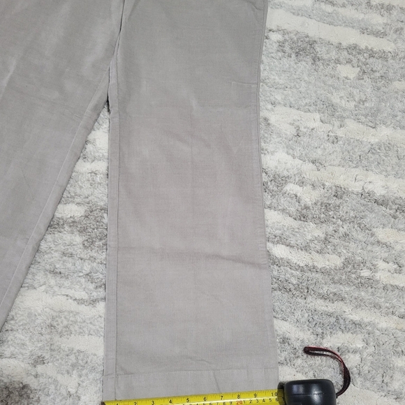 Talbots Petite Strech 14 Gray Corduroy Pants - Picture 12 of 16